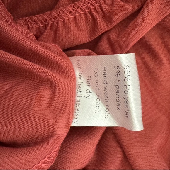 Women’s NWT Ninexis 1X Flowy Pink Long Sleeve‎ Dress - Picture 8 of 8